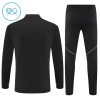 Goedkope Juventus Kind Trainings Sweatshirt Kwart-Zip 2025-26 Zwarte